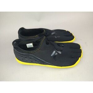 Fila Sport Skele-Toes Movement Mens Toe Shoes Black Yellow 100213 Size 10